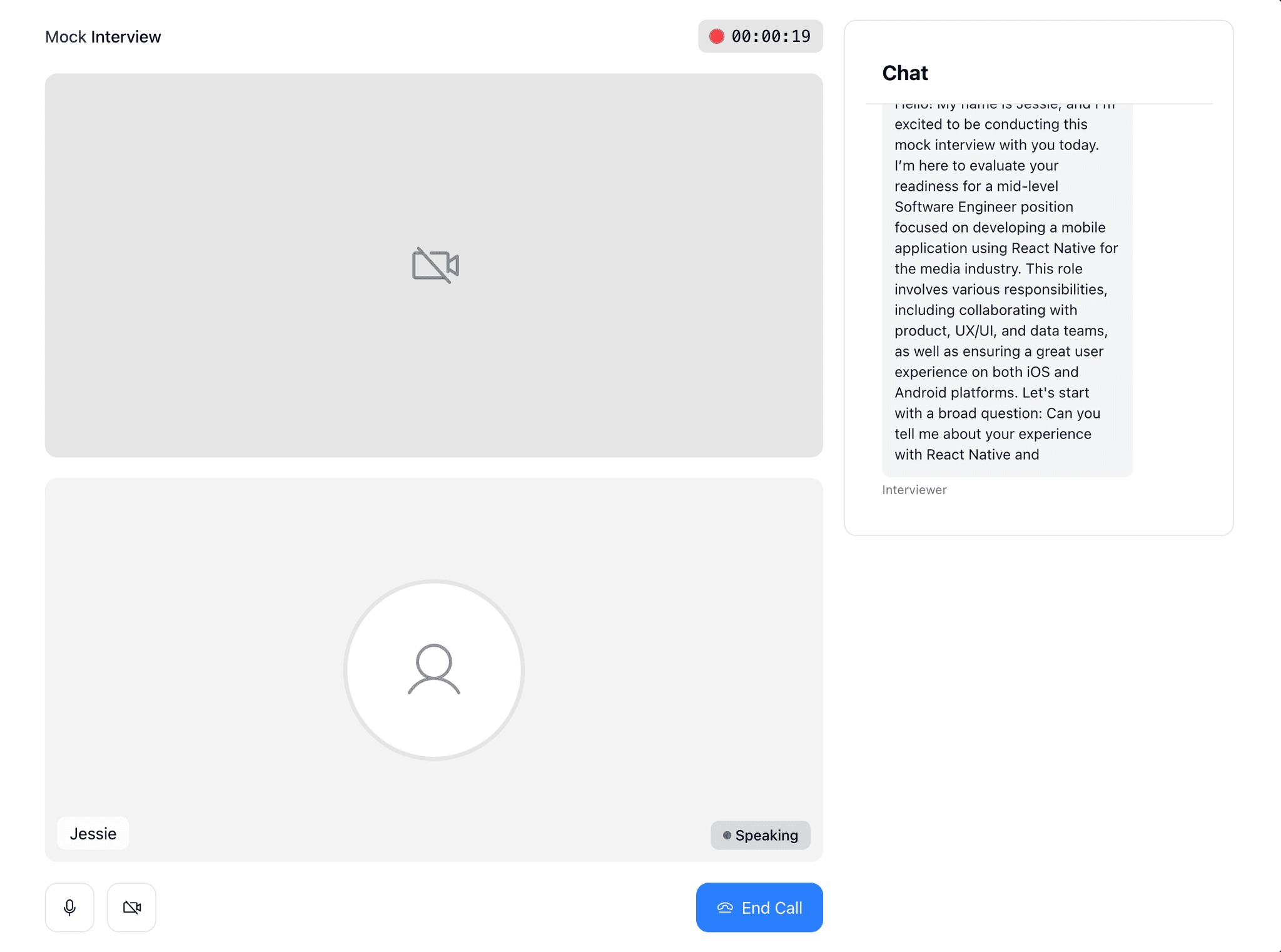 Image example of call